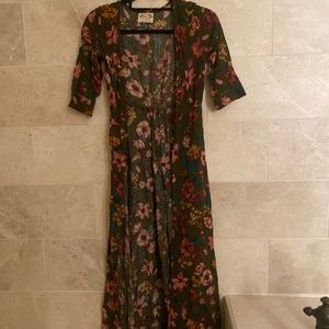 Girls Floral Duster
